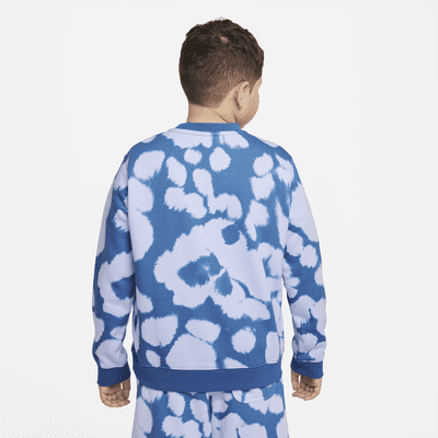 Nike Sportswear Big Kids' (Boys') Printed French Terry Sweatshirt (Extended Size)