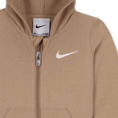 Nike Essentials Baby (0-9M) Hooded Coverall