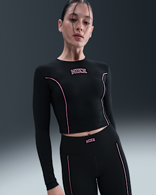 Женские  Nike One Dri-FIT Long-Sleeve Top