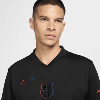 Pánská replika venkovního fotbalového dresu Nike Dri-FIT FC Barcelona 2024/25 Stadium