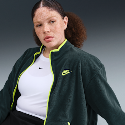 Nike Sportswear Club Fleece Women's Loose Cozy Track Jacket (Plus Size)