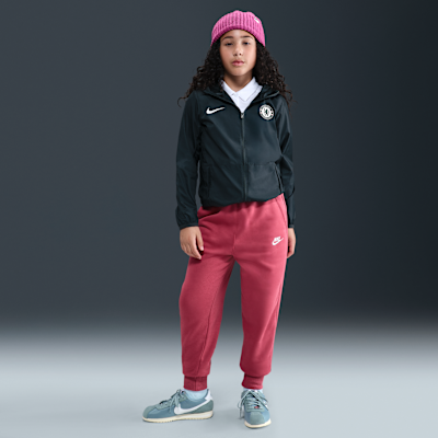 Pants ajustados de cintura alta para niñas talla grande Nike Sportswear Club Fleece