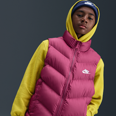 Nike Sportswear All Day Play Older Kids' Therma-FIT Loose-Fit Puffer Gilet