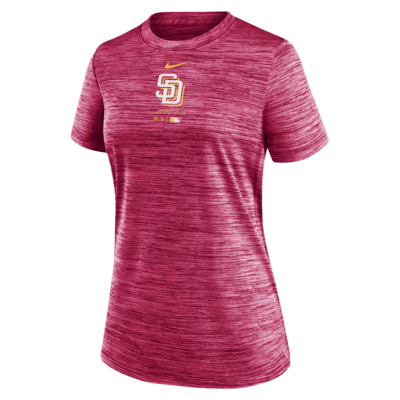 San Diego Padres Authentic Collection City Connect Practice Velocity  Women's Nike Dri-FIT MLB T-Shirt