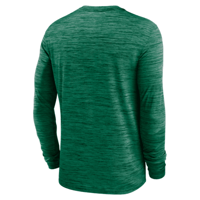 Oregon Ducks Sideline Velocity Men's Nike Dri-FIT College Long-Sleeve T-Shirt