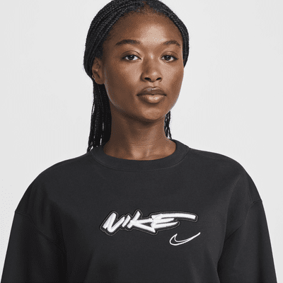 Nike Sportswear Breaking weites Oberteil aus French Terry (Damen)