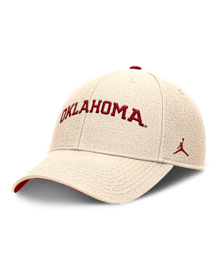 Мужские  Oklahoma Sooners Primetime Rise Jordan Brand College Adjustable Hat