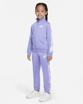 lilac tracksuit nike