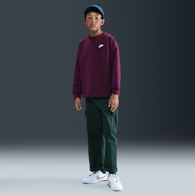 Sweat oversize Nike Sportswear Club Fleece pour ado