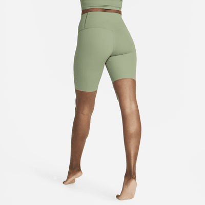 Shorts de ciclista de cintura alta de 20 cm con soporte suave para mujer Nike Zenvy