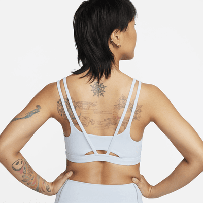 Bra deportivo de baja sujeción con almohadilla para mujer Nike Zenvy Strappy