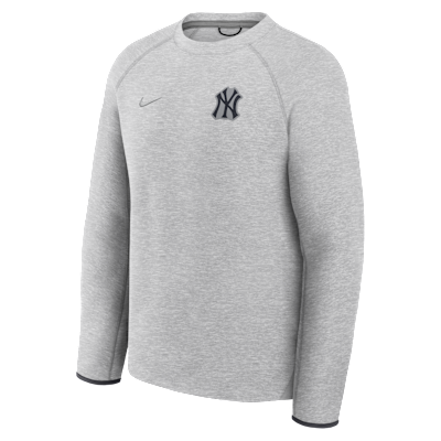 New York Yankees Tech Fleece Men's Nike MLB Pullover Crew
