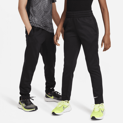 Nike Multi Big Kids' Therma-FIT Open-Hem Training Pants