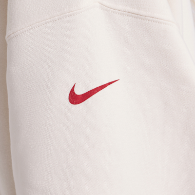Sudadera de cuello redondo sin cierre Nike de la NFL para mujer Arizona Cardinals Rivalries Collection Oversized