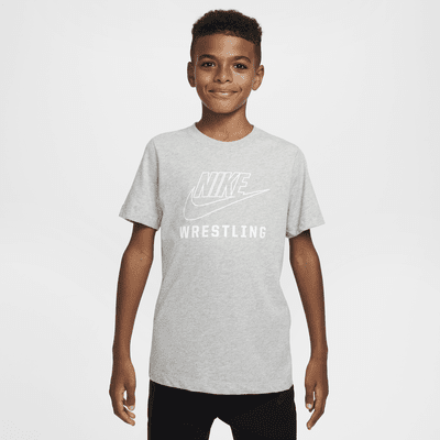 Nike Swoosh Big Kids' Wrestling T-Shirt