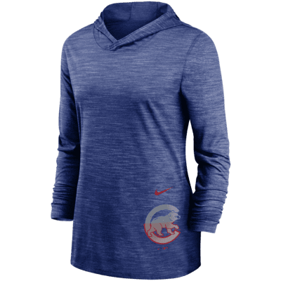 Nike Dri-FIT Split Legend (MLB Chicago Cubs) Women's Long-Sleeve Hooded Training Top