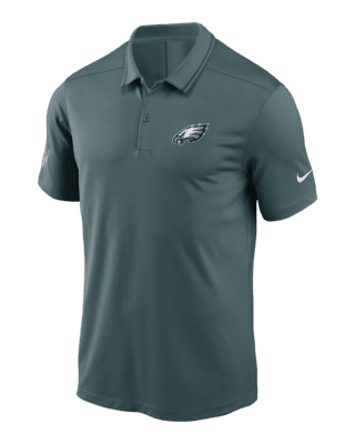 MEN'S NIKE ON FIELD SHORT SLEEVE PHILADELPHIA EAGLES POLO SHIRT WHITE  XXL NWT