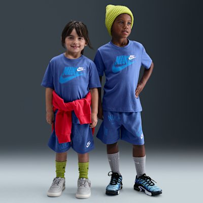 Conjunto de 2 piezas con shorts Energy Nike para preescolar