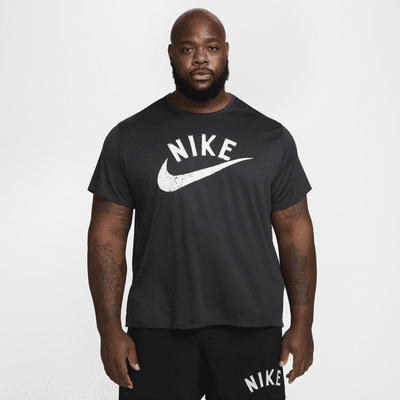 Haut de running à manches courtes Dri-FIT Nike Miler pour homme