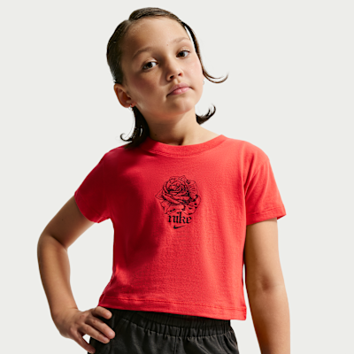 Nike Sportswear Older Kids' (Girls') Cropped T-Shirt
