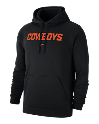 Мужское худи Oklahoma State Club Fleece Nike College Pullover Hoodie