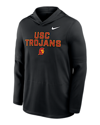 Мужские  USC Sideline Nike Dri-FIT College Long-Sleeve Hooded Top