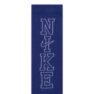 Calcetines acolchados de entrenamiento Nike Everyday Plus (2 pares)