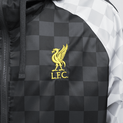 FC Liverpool Third Nike Fußball-Trainingsanzug aus Webmaterial mit Kapuze (Herren)