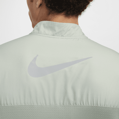 Nike Sphere wasserabweisendes Therma-FIT Laufoberteil mit Halbreißverschluss (Herren)