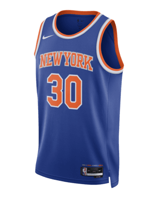 Lids New York Knicks Nike 2021/22 Diamond Swingman Authentic Custom Jersey  - Icon Edition Blue