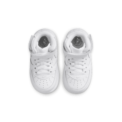 Nike Force 1 Mid LE Baby/Toddler Shoes. Nike DK