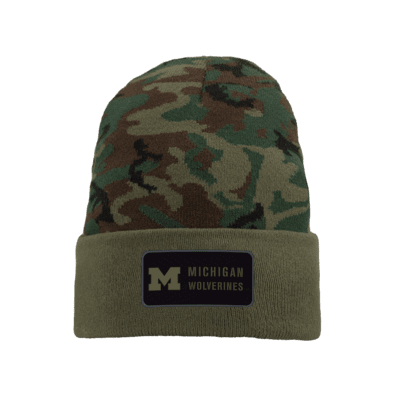 Michigan Nike College Beanie