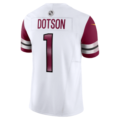 Jersey de fútbol americano Nike Dri-FIT de la NFL Limited para hombre Jahan Dotson Washington Commanders