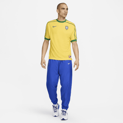 Brazil 1998 Reissue Men's Nike Soccer Replica Jersey