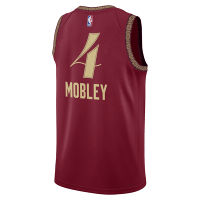 Jersey Nike Dri-FIT Swingman de la NBA para hombre Evan Mobley Cleveland Cavaliers City Edition 2023/24