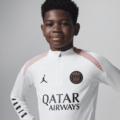 Paris Saint-Germain Strike Derde Jordan Dri-FIT voetbaltrainingstop voor kids