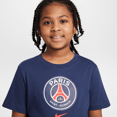 T-shirt piłkarski dla dużych dzieci Nike Paris Saint-Germain