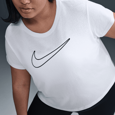 Playera de manga corta con gráficos para mujer (talla grande) Nike Sportswear