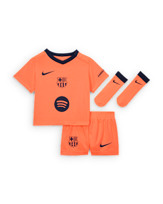 Детские  FC Barcelona 2025/26 Stadium Third Baby/Toddler Nike Total 90 Soccer Replica 3-Piece Kit