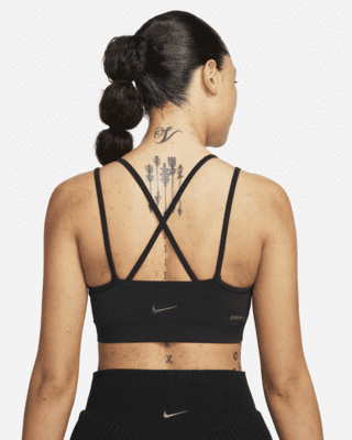 nike wrap around sports bra