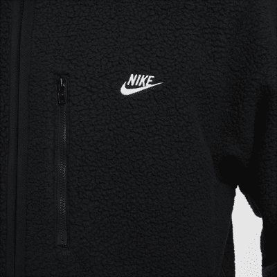 Casaco de lã cardada Nike Sportswear Club para homem