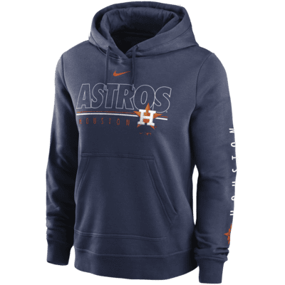 Sudadera con gorro sin cierre para mujer Nike Outline Club (MLB Houston Astros)