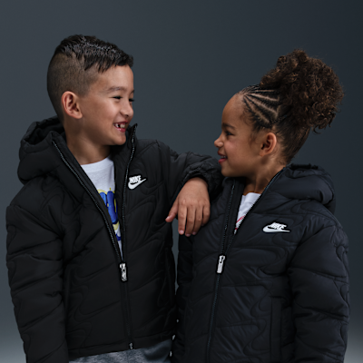 Nike Little Kids' Swoosh Quilted Puffer Jacket