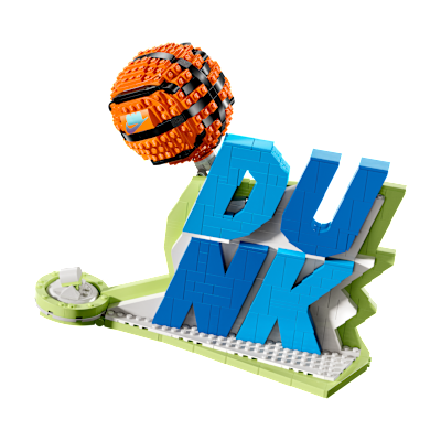 Nike Dunk x LEGO® Set Sneaker-Building Kit with Exclusive Minifigure