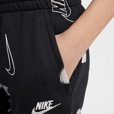 Nike Sportswear Club Shorts de French Terry para niños talla grande