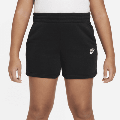 Nike Sportswear Club Fleece Big Kids' (Girls') 5" French Terry Shorts (Extended Size)