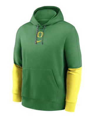 Мужское худи Oregon Ducks Sideline Team Issue Club Nike College Pullover Hoodie