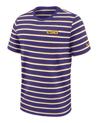 Мужская футболка LSU Athletic Prep Legacy Summit Stripe Nike College
