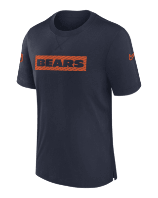 Мужская футболка Chicago Bears Sideline Player Nike Dri-FIT NFL