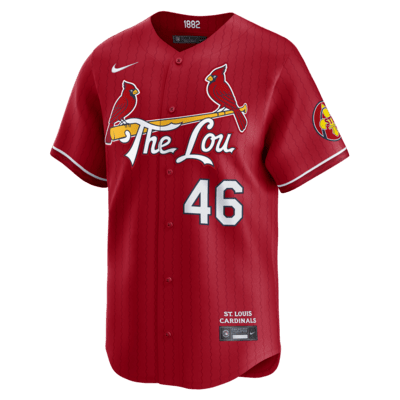 Jersey Nike Dri-FIT ADV de la MLB Limited para hombre Paul Goldschmidt St. Louis Cardinals City Connect